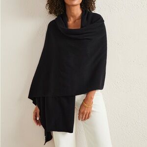 Garnet Hill Black Wrap